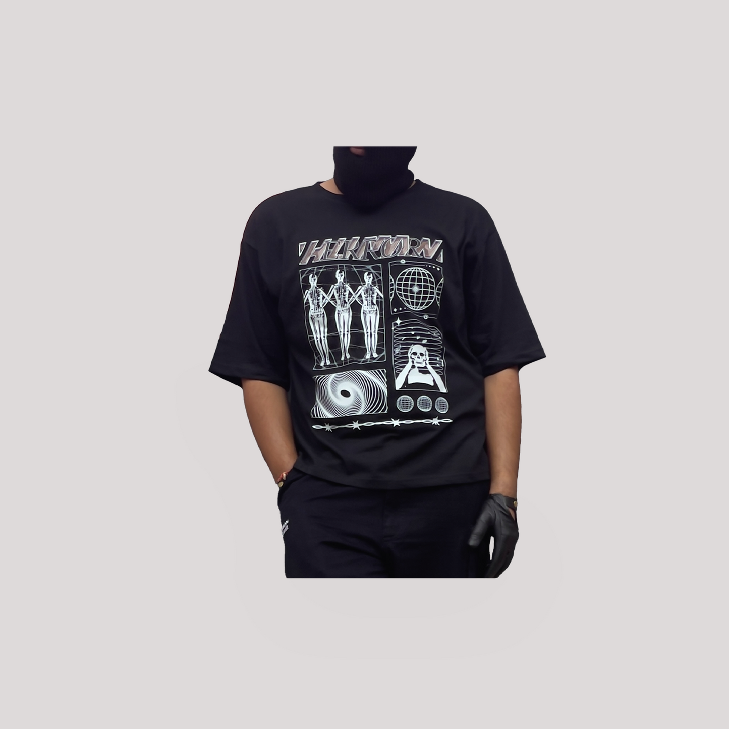 Black Graphic T-Shirt