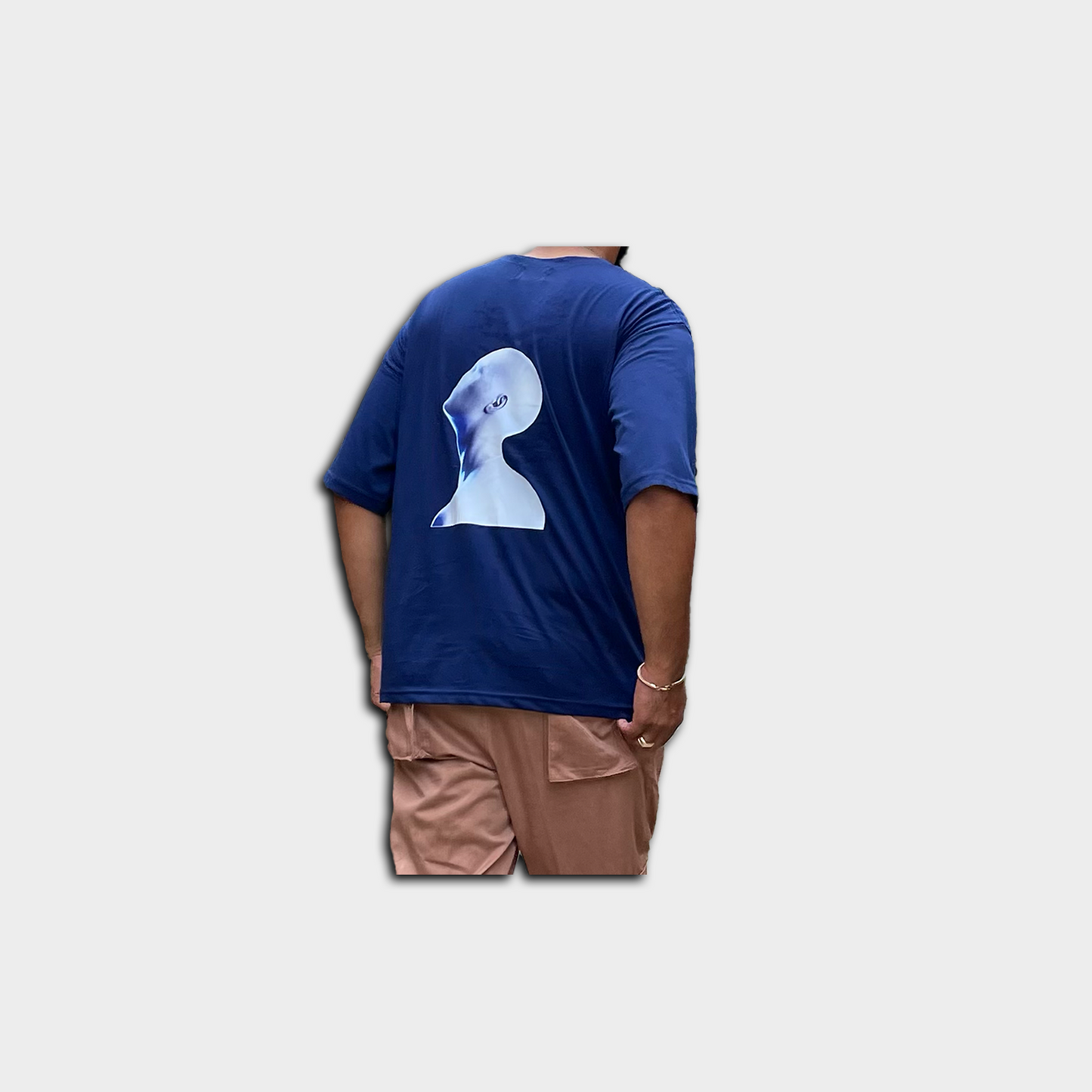 Navy Blue Humanoid T-Shirt