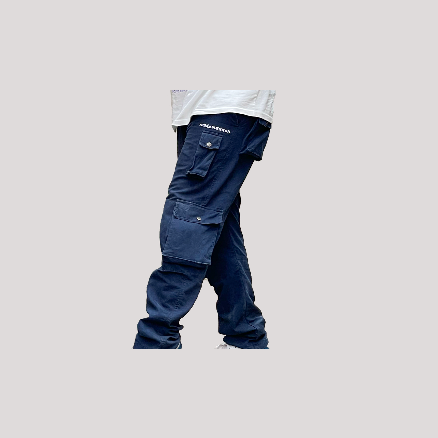 Navy Blue Cargo Pants