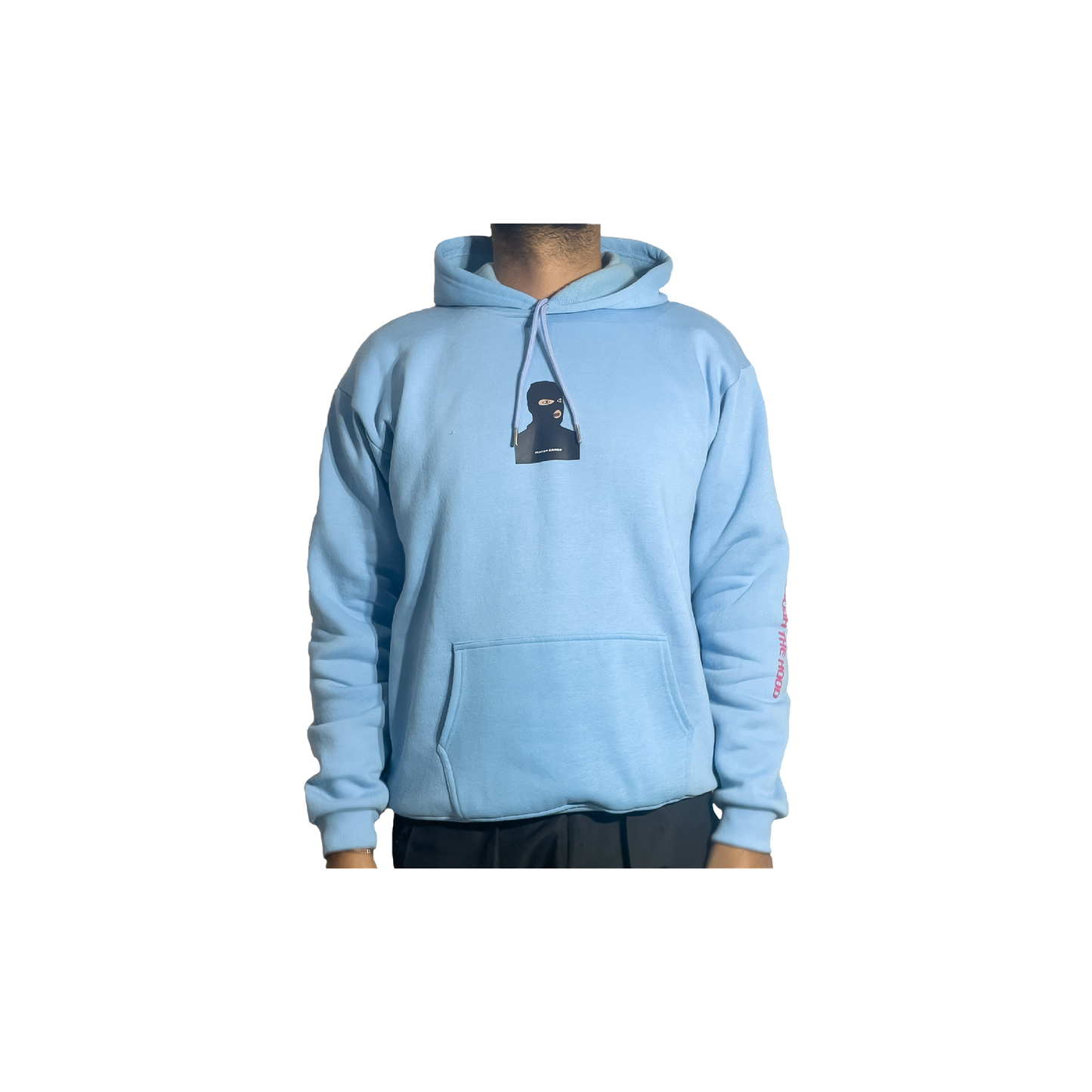 Blue "Creeping Through the hood" Hoodie