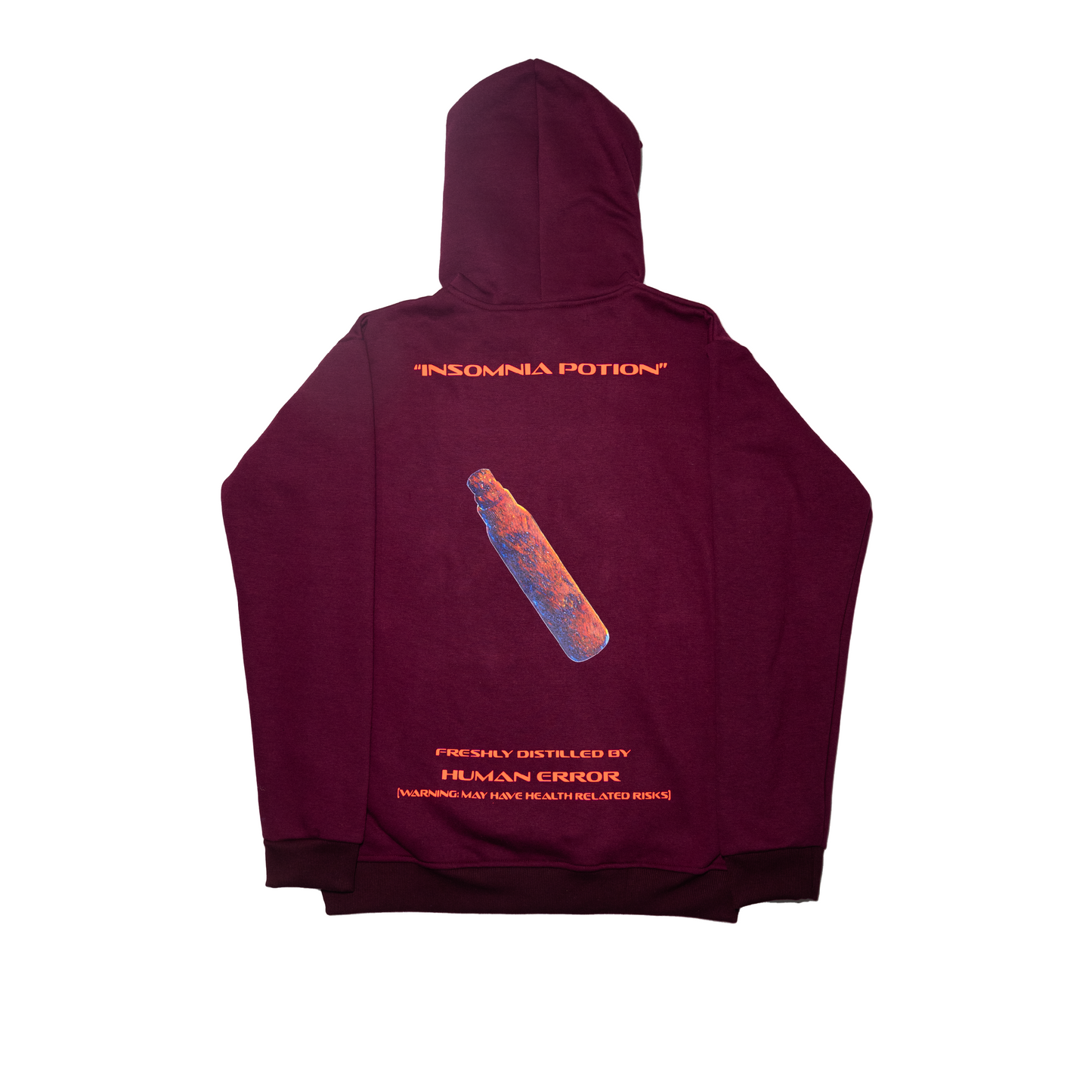 Maroon "Insomnia" Hoodie