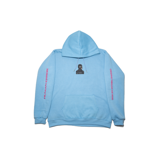 Blue "Creeping Through the hood" Hoodie